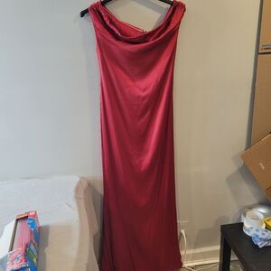 Lovers and Friends Mariam Gown in Red Maxi Dress Size Large